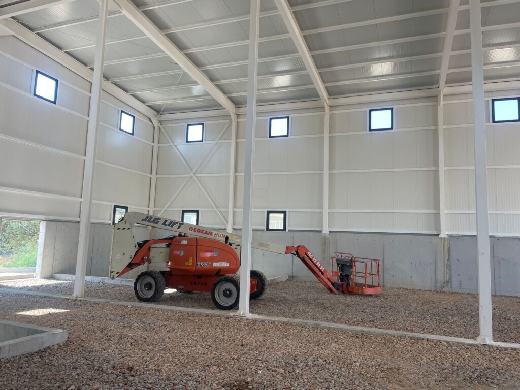 Construcció de nau industrial a Sant Feliu de Guíxols