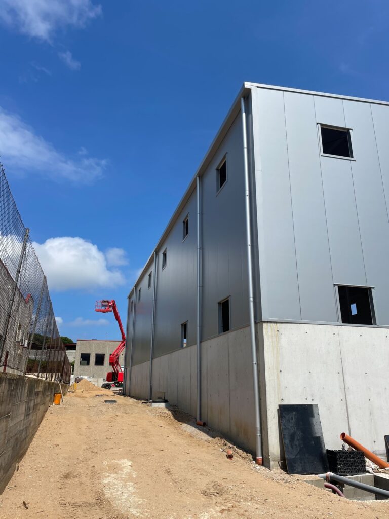 Construcció de nau industrial a Sant Feliu de Guíxols