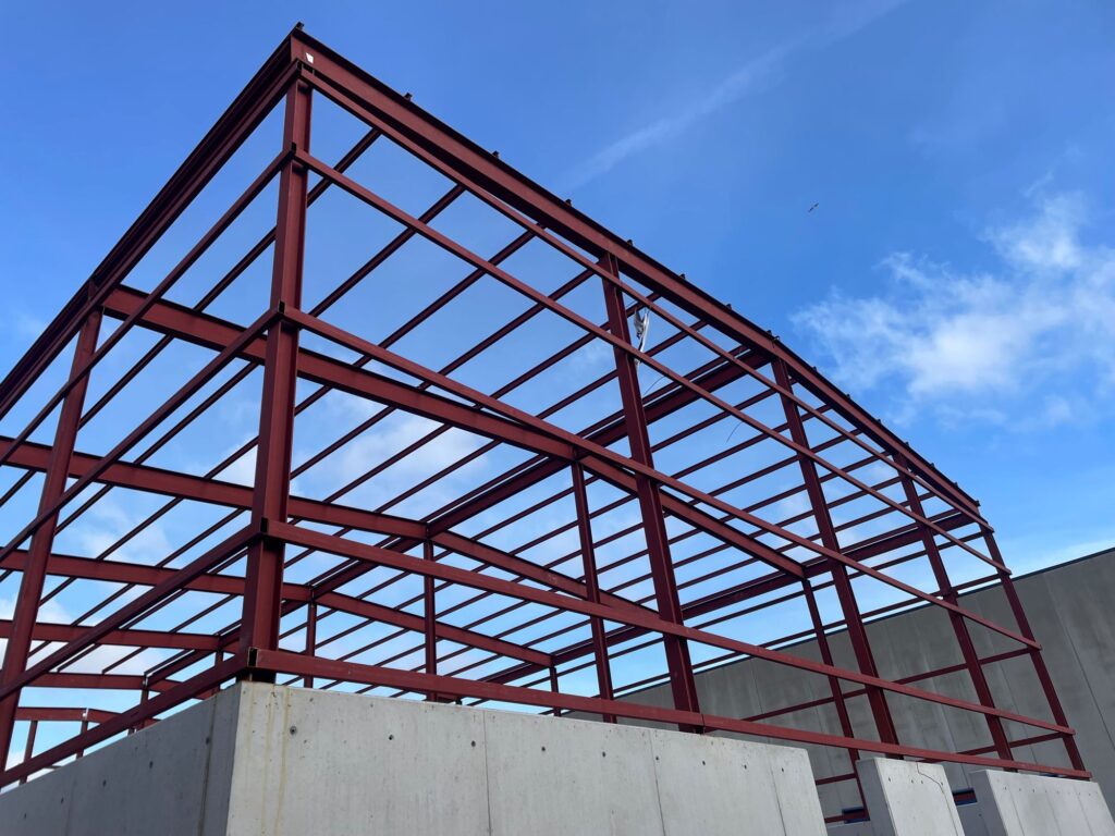 Construcció de nau industrial a Sant Feliu de Guíxols